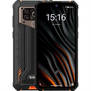 Смартфон Sigma mobile X-treme PQ55 Dual Sim 6/64Gb Black/Orange 148583 фото