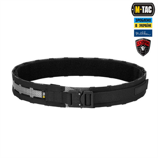 Ремінь M-Tac Tiger Belt Cobra Buckle Чорний (Black) (XS/S) 224323 фото