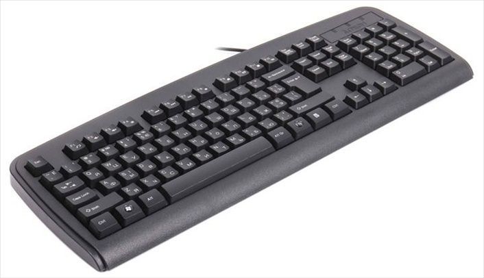 Клавіатура A4Tech KB-720 Чорна (Black) 165537 фото