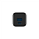 Зарядний пристрій Proove Silicone Power Plus 20W (USB-C + USB) Чорний (Black) 116612 фото 3