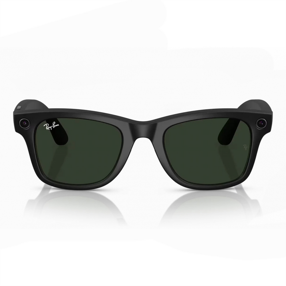 Окуляри Ray-Ban Meta Wayfarer Large - Matte Black/Clear to Graphite Green Transitions (RW4008 601S1M 53-22) 202245 фото