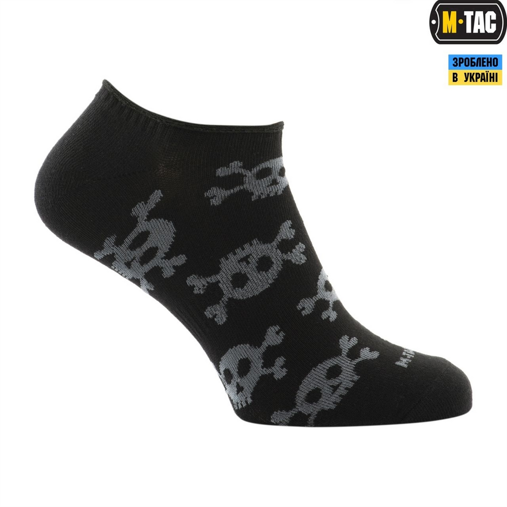 Шкарпетки M-Tac Pirate Skull 39-42 Чорні (Black) 219495 фото