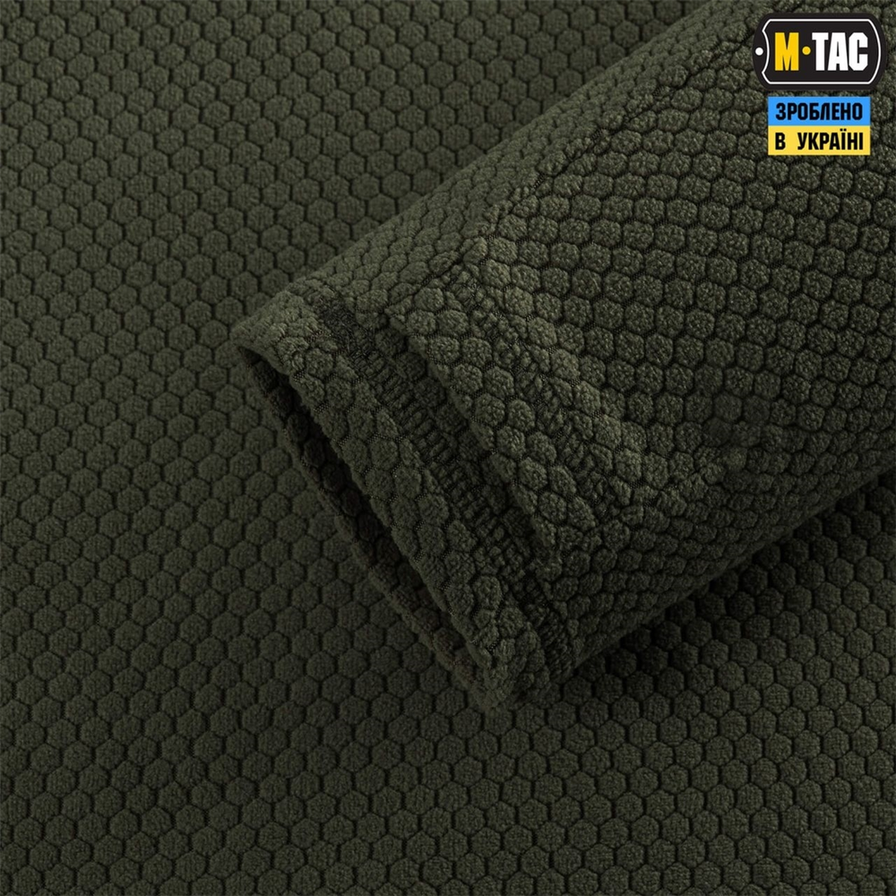 Термосорочка M-Tac фліс Delta Level 2 Hex Зелена (Army Olive) (M) 233877 фото