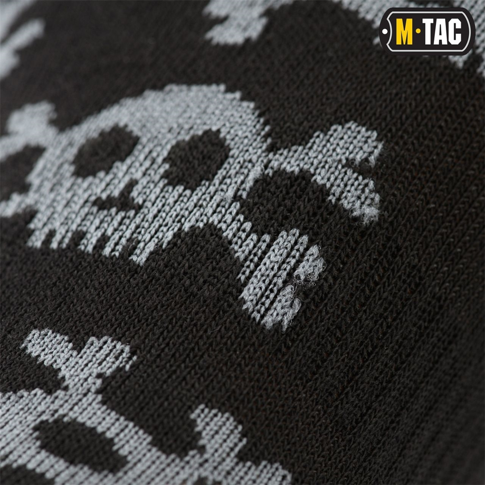 Шкарпетки M-Tac Pirate Skull 39-42 Чорні (Black) 219495 фото