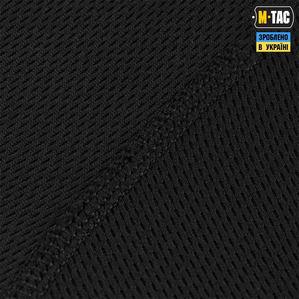 Футболка M-Tac потовідвідна тактична Summer Чорна (Black) (XL) 235731 фото