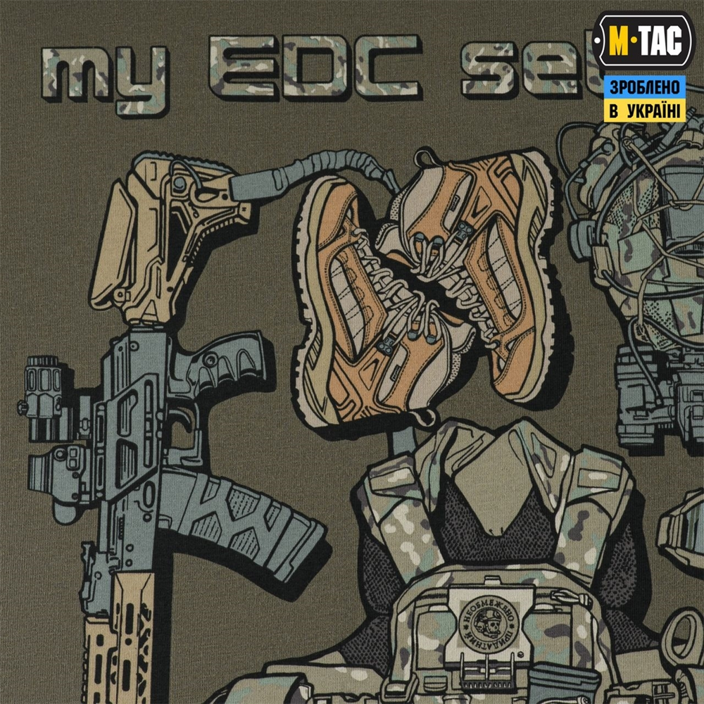 Футболка M-Tac My EDC Зелена (Ranger Green) (2XL) 234811 фото