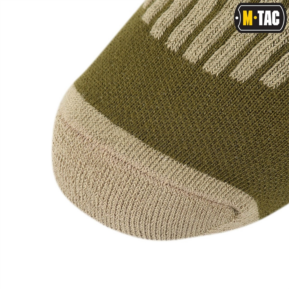 Шкарпетки M-Tac Coolmax 75% Long 43-46 Коричневі (Coyote) 219330 фото
