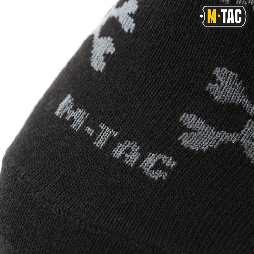 Шкарпетки M-Tac Pirate Skull 39-42 Чорні (Black) 219495 фото