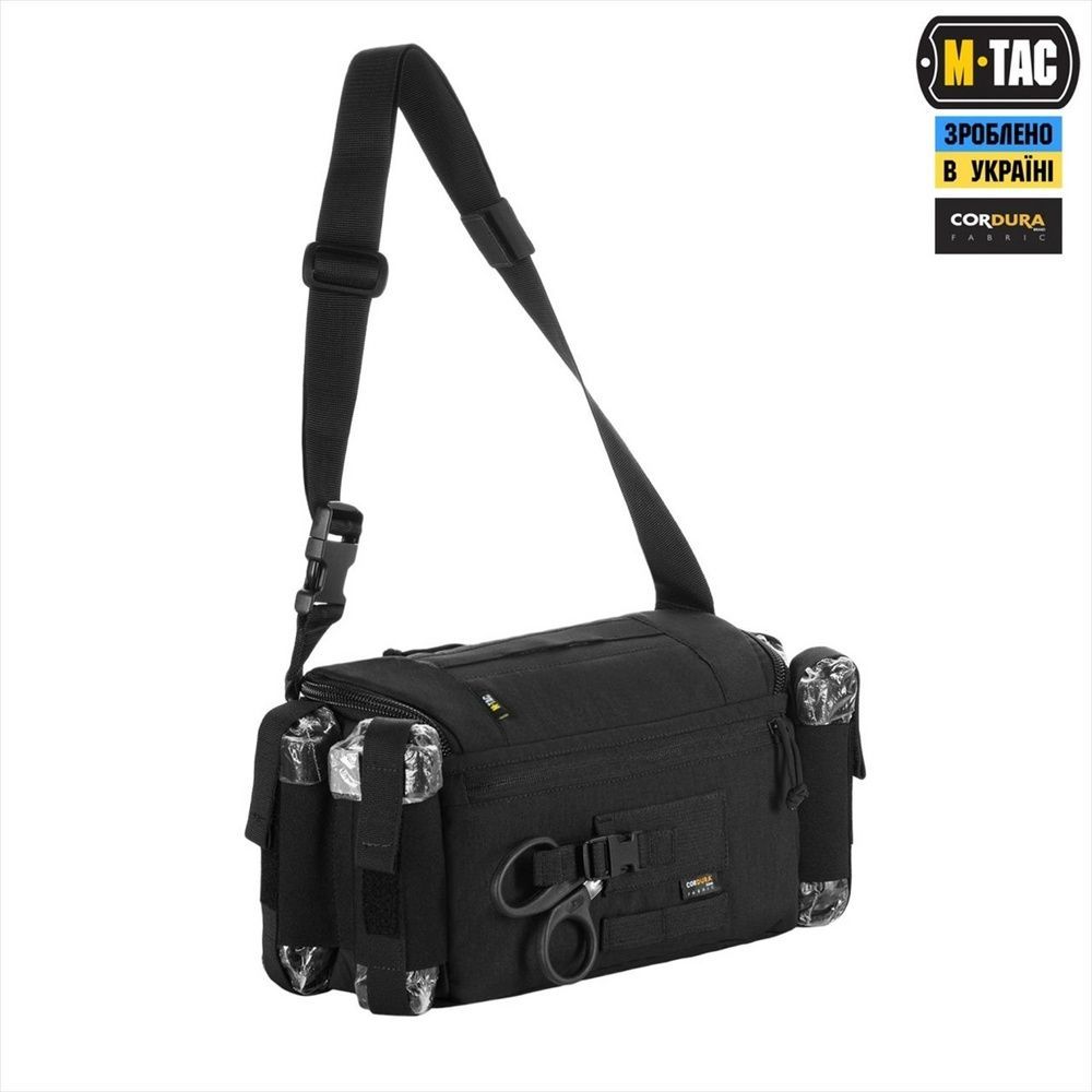 Сумка M-Tac медична CLS Elite Чорна (Black) 224714 фото