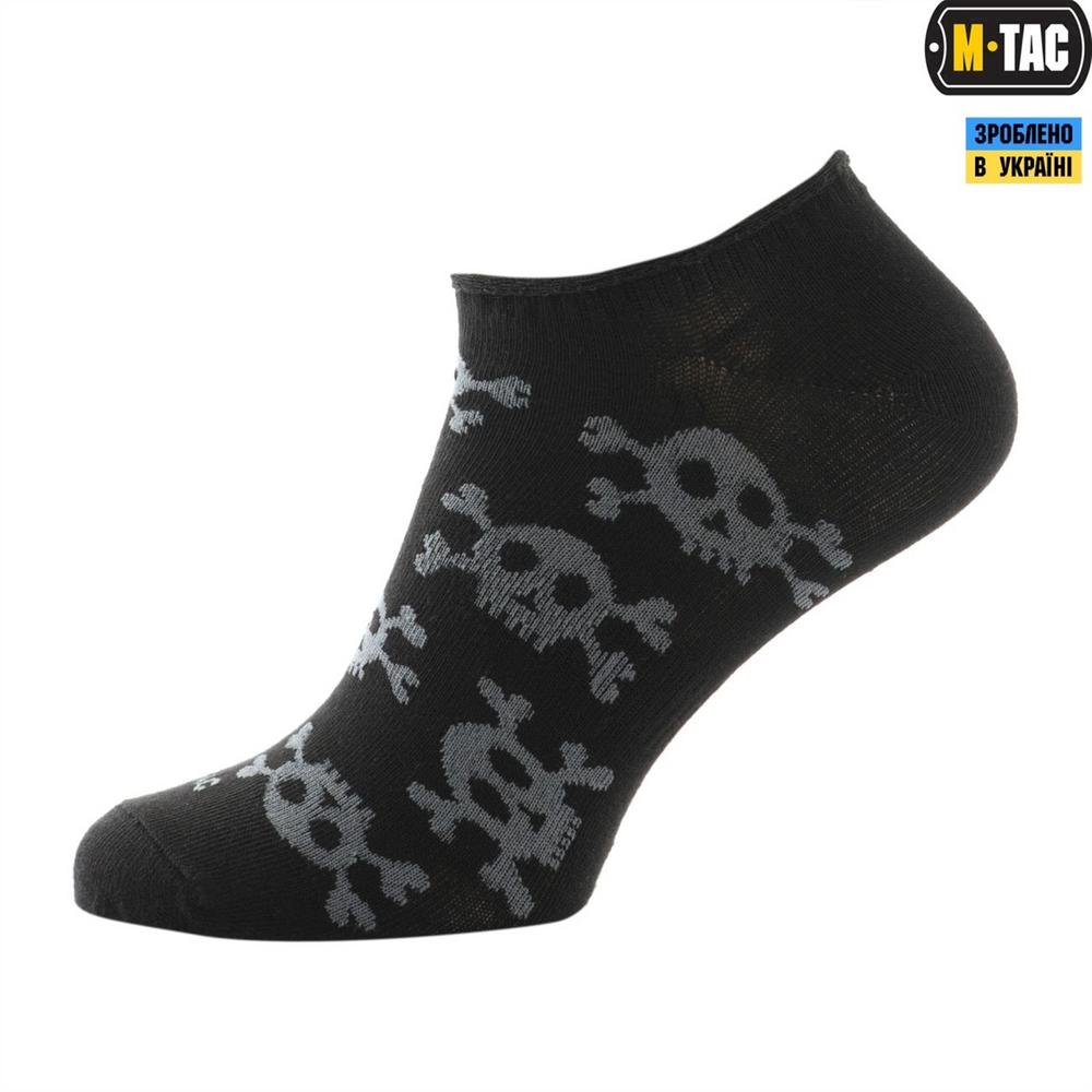 Шкарпетки M-Tac Pirate Skull 39-42 Чорні (Black) 219495 фото