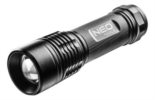 Ліхтарик ручний Neo Tools, AAAх3, 200лм, 3Вт, IPX7 Чорний (Black) 189906 фото
