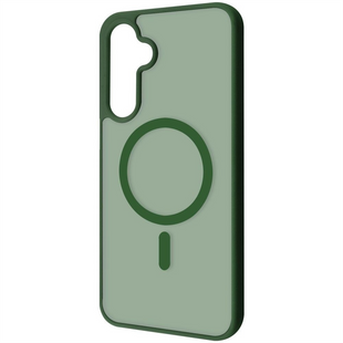 Чохол накладка для Samsung A36/A37/A56 WAVE Matte Color Case MagSafe Зелена (Green) 263971 фото
