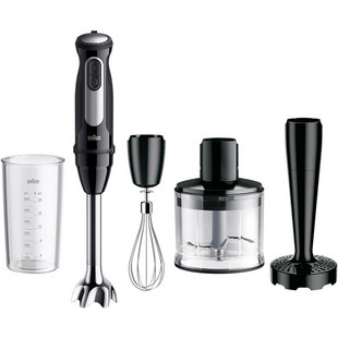 Блендер Braun MQ 55307 Чорний (Black) 184045 фото