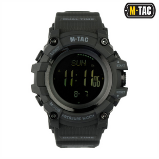 Годинник тактичний тактичний M-Tac Adventure Чорний (Black) 221244 фото