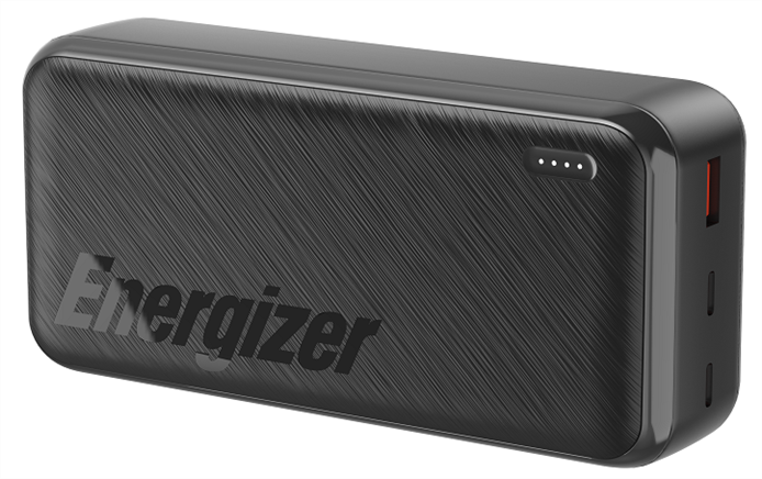 PowerBank 30000 mAh Energizer UE30055PQ PD20W + QC22.5W Чорна (Black) 156360 фото