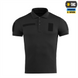 Поло M-Tac тактичне 65/35 Чорне (Black) (XL) 232267 фото 5