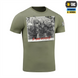 Футболка M-Tac Це наша посадка Зелена (Light Olive) (XS) 235943 фото 3