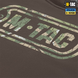 Футболка M-Tac Logo з довгим рукавом Зелена (Dark Olive) (2XL) 234791 фото 3
