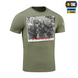 Футболка M-Tac Це наша посадка Зелена (Light Olive) (XS) 235943 фото 4