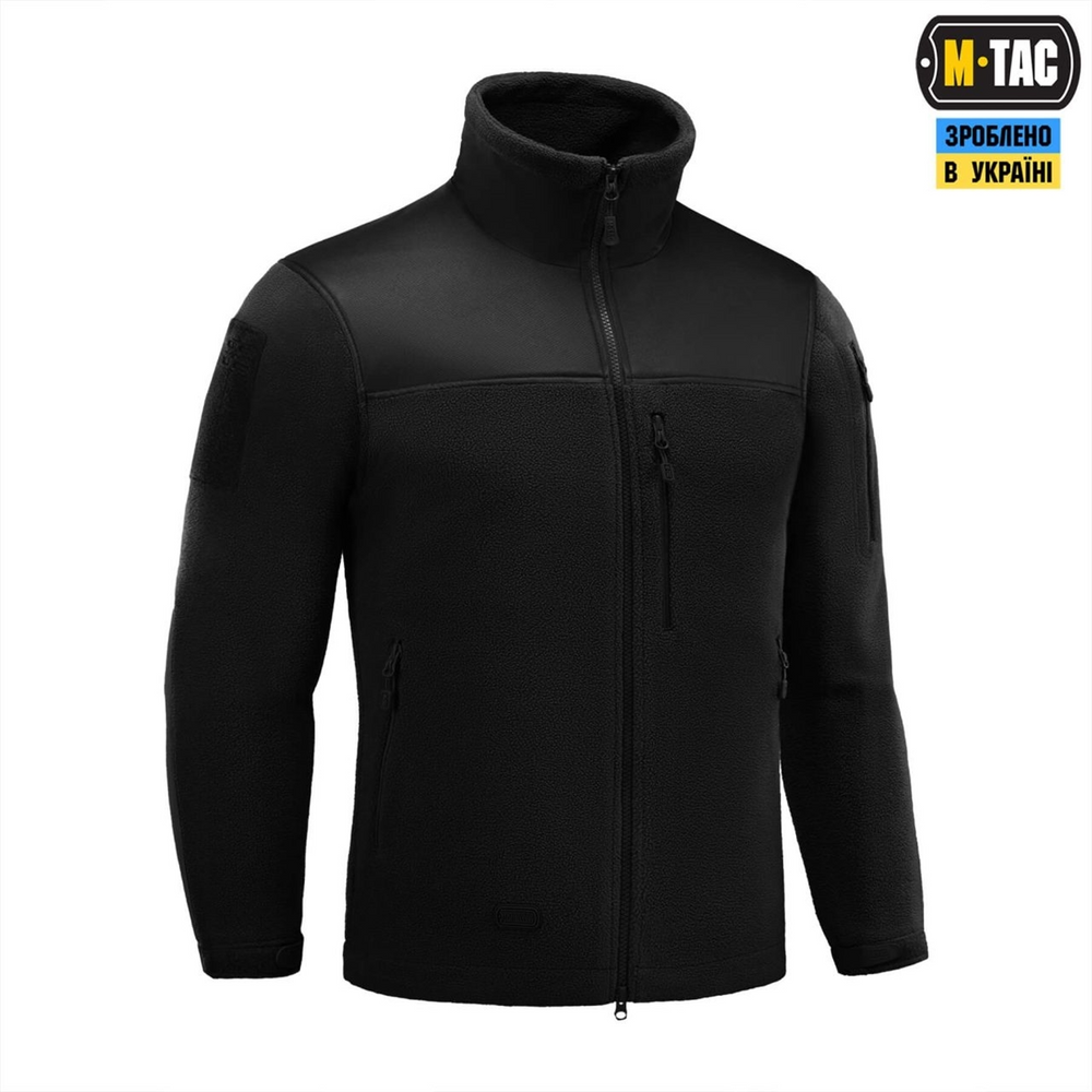 Куртка M-Tac Alpha Microfleece Gen.II M Чорна (Black) 218641 фото