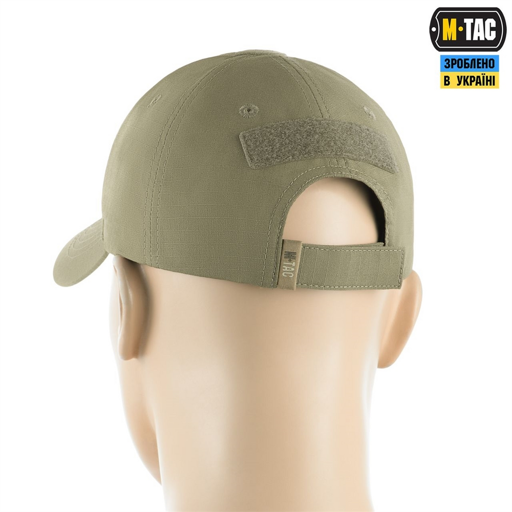 Бейсболка M-Tac Elite Flex ріп-стоп XS (40523003-XS) Зелена (Tan) 217521 фото