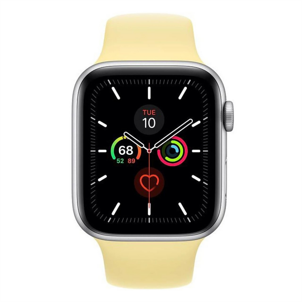 Смарт-годинник Apple Watch 5 44mm Silver/Lemon Cream (MWT32) Жовтий (Yellow) 195598 фото
