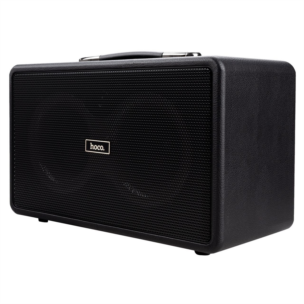 Bluetooth колонка Hoco HA8 Ave wireless dual-mic 40W Чорна (Black) 142462 фото