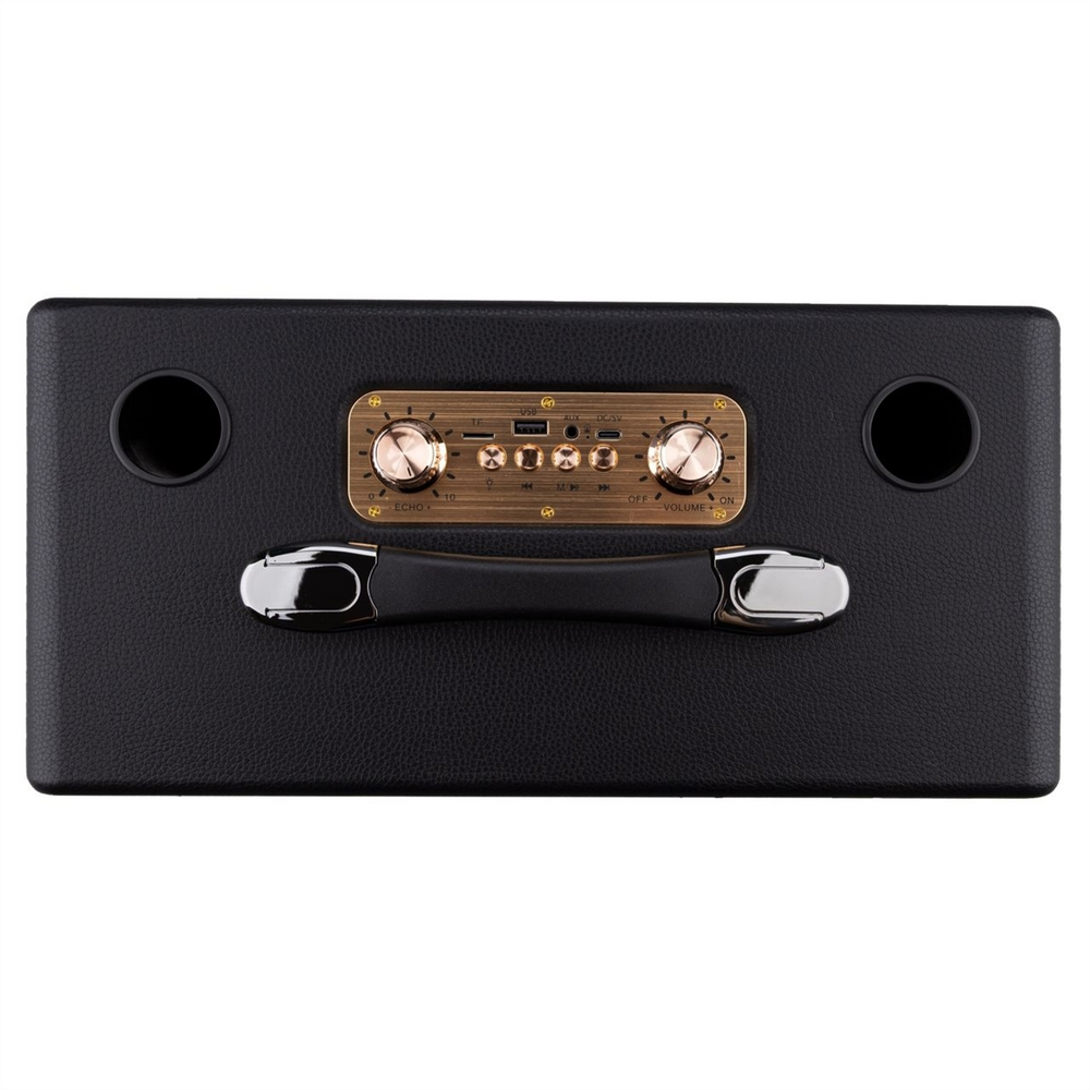 Bluetooth колонка Hoco HA8 Ave wireless dual-mic 40W Чорна (Black) 142462 фото