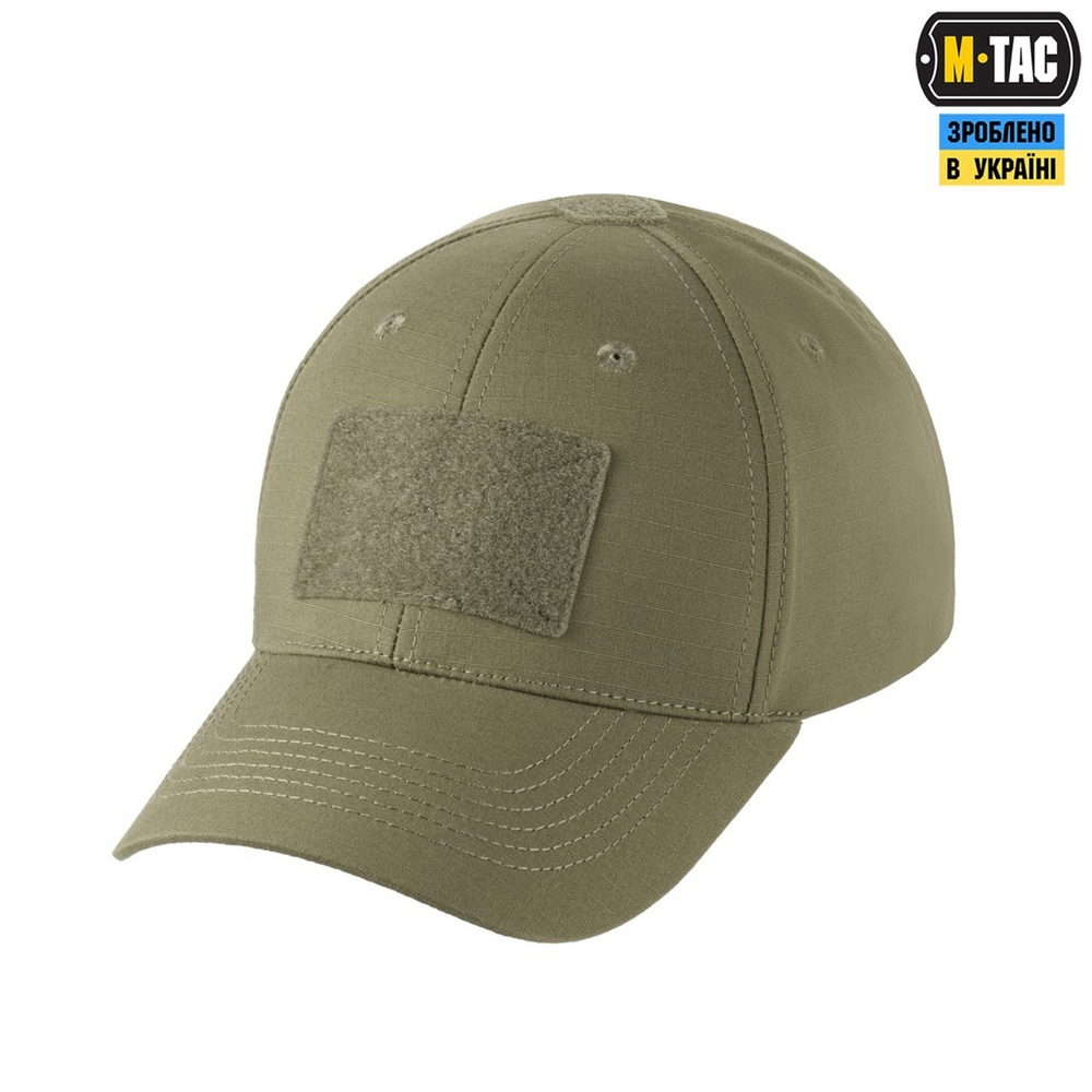Бейсболка M-Tac Elite Flex ріп-стоп XS (40523003-XS) Зелена (Tan) 217521 фото