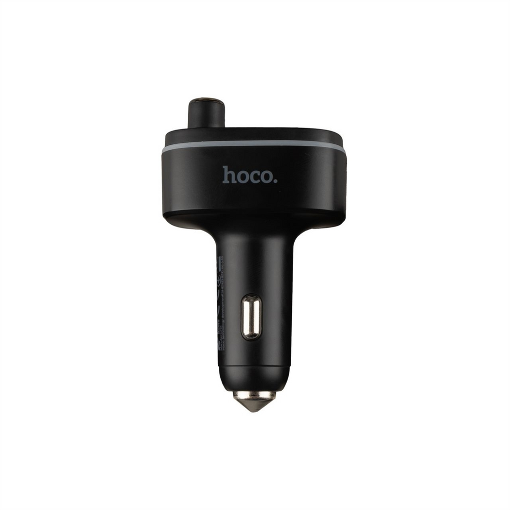 Fm-модулятор Hoco E62 Fast PD20W+QC3.0 Bluetooth Чорний (Black) 111439 фото