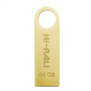 USB Флеш 64Gb Hi-Rali Shuttle Золота (Gold) 146003 фото