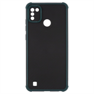 Чохол накладка для TECNO POP 4 Pro Shockproof Зелена (Green) 92832 фото