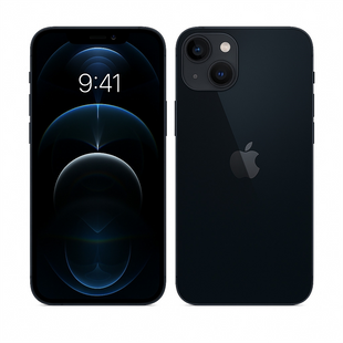 Смартфон Apple iPhone 13 256Gb SIM+eSIM Midnight (MLQ63/MLMU3) 184056 фото