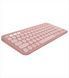 Клавіатура бездротова Logitech Pebble Keys 2 K380s Рожева (Rose) 165411 фото 5
