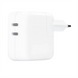 Зарядний пристрій Apple 35W USB-C Power Adapter (MNWP3) Білий (White) 195365 фото 1