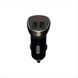 Автомобільний зарядний пристрій XO CC21 2.4A/2 USB LED Чорний (Black) 97806 фото 2