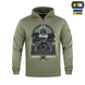 Кофта M-Tac Hoodie Odin Зелена (Light Olive) (S) 228664 фото 6