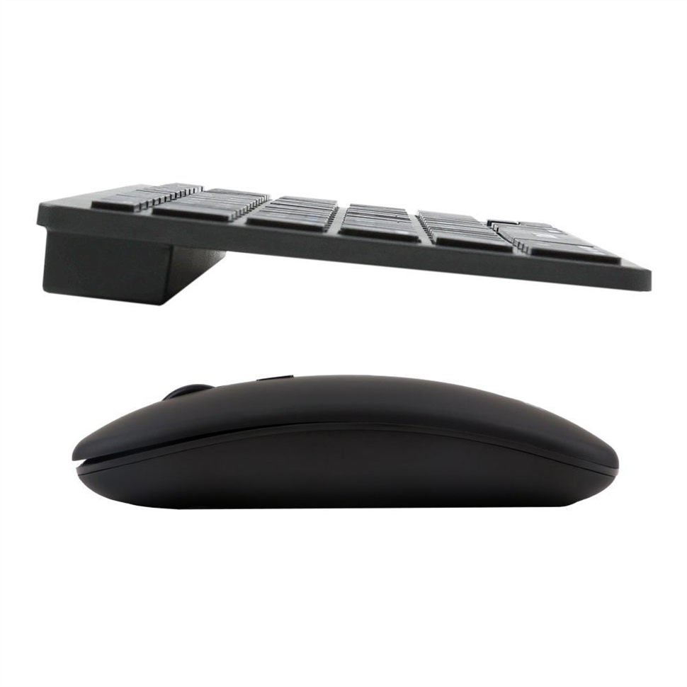 Клавіатура бездротова (2.4G+Bluetooth) Jeqang JB-326 dual-mode + миша Сіра (Grey) 170033 фото