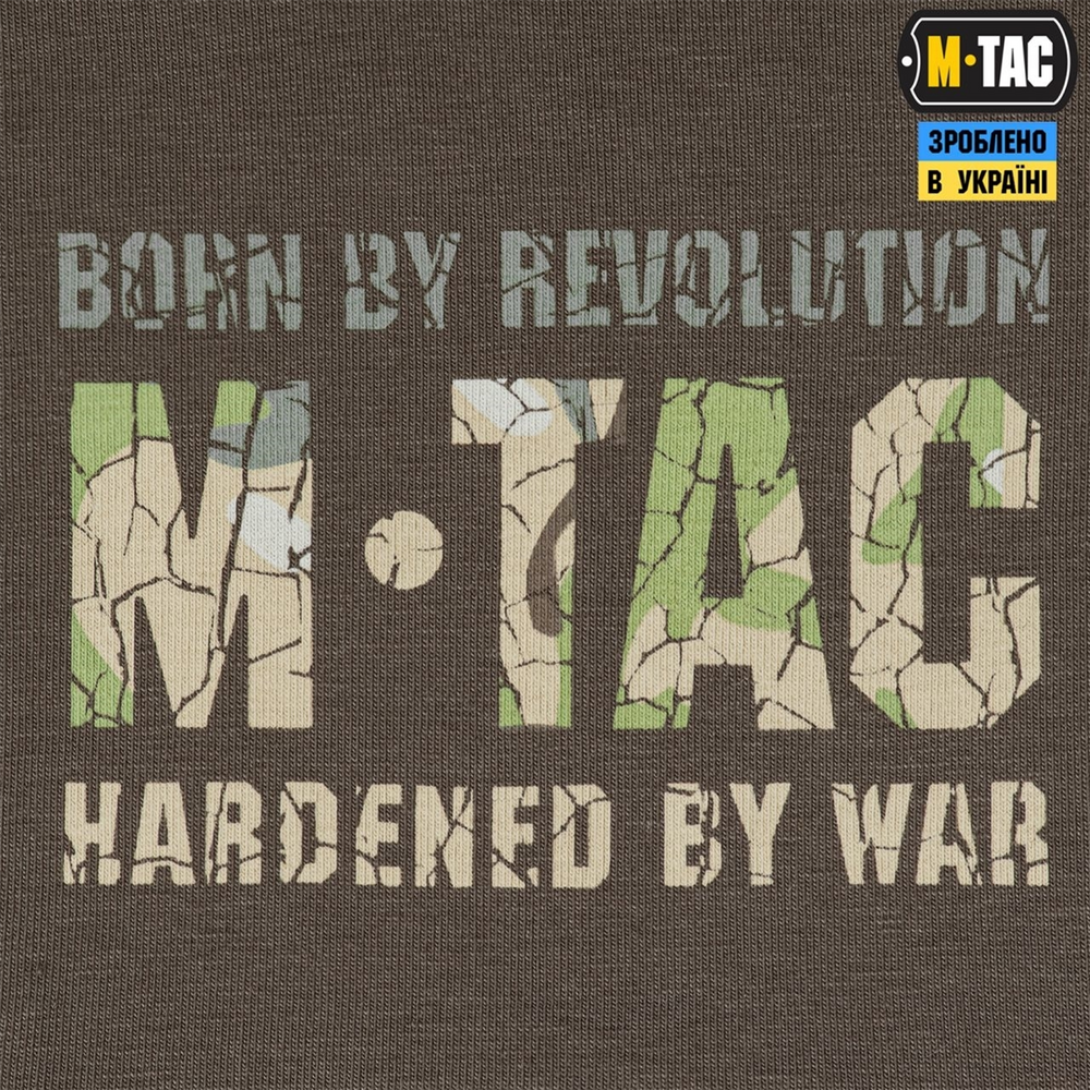 Футболка із довгим рукавом M-Tac Logo M Зелений (Dark Olive) 222391 фото