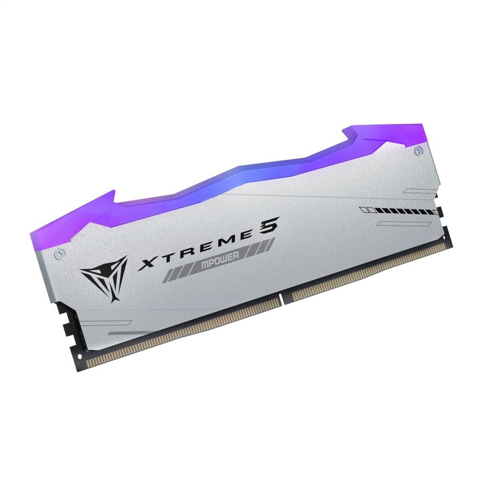 Модуль пам'яті DDR5 2x16GB/8000 Patriot Viper Xtreme 5 MPOWER RGB (PVXR532G80C38KM) Білий (White) 208415 фото