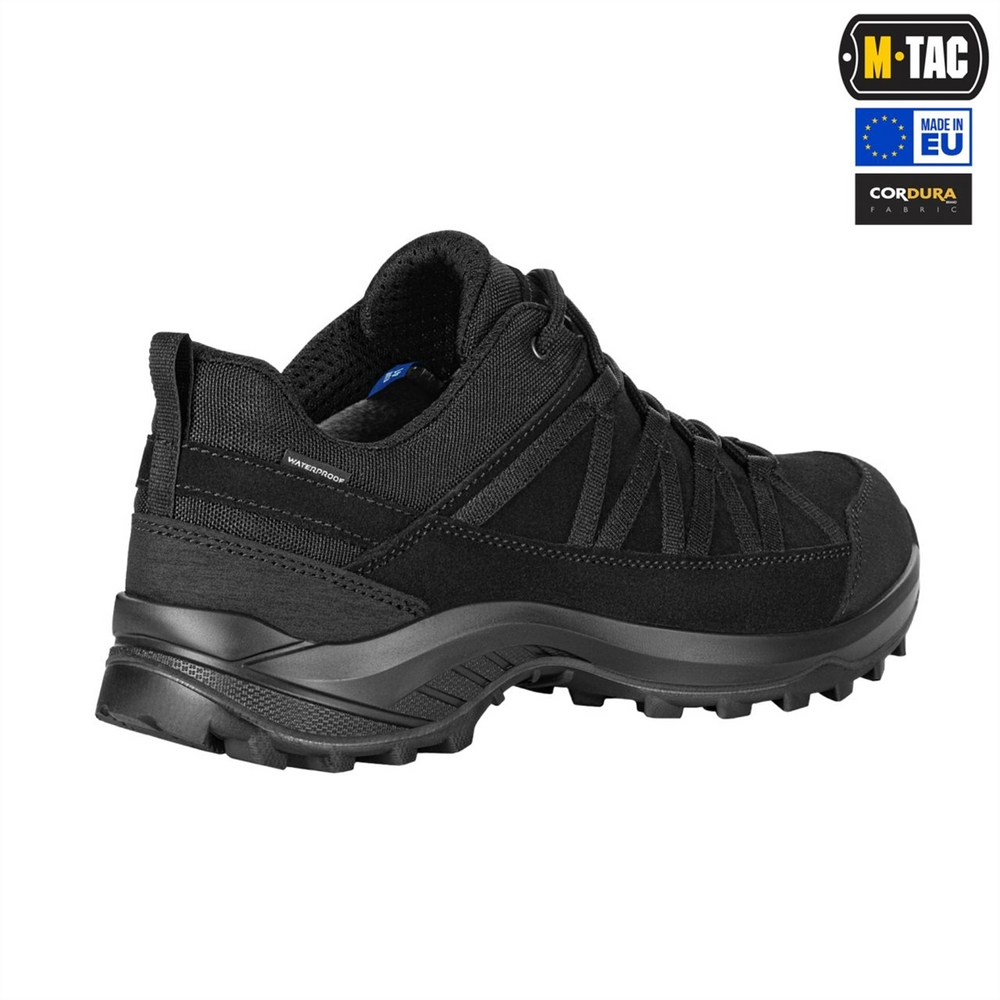 Кросівки тактичні M-Tac Combat Чорні (Black) (45) 229051 фото