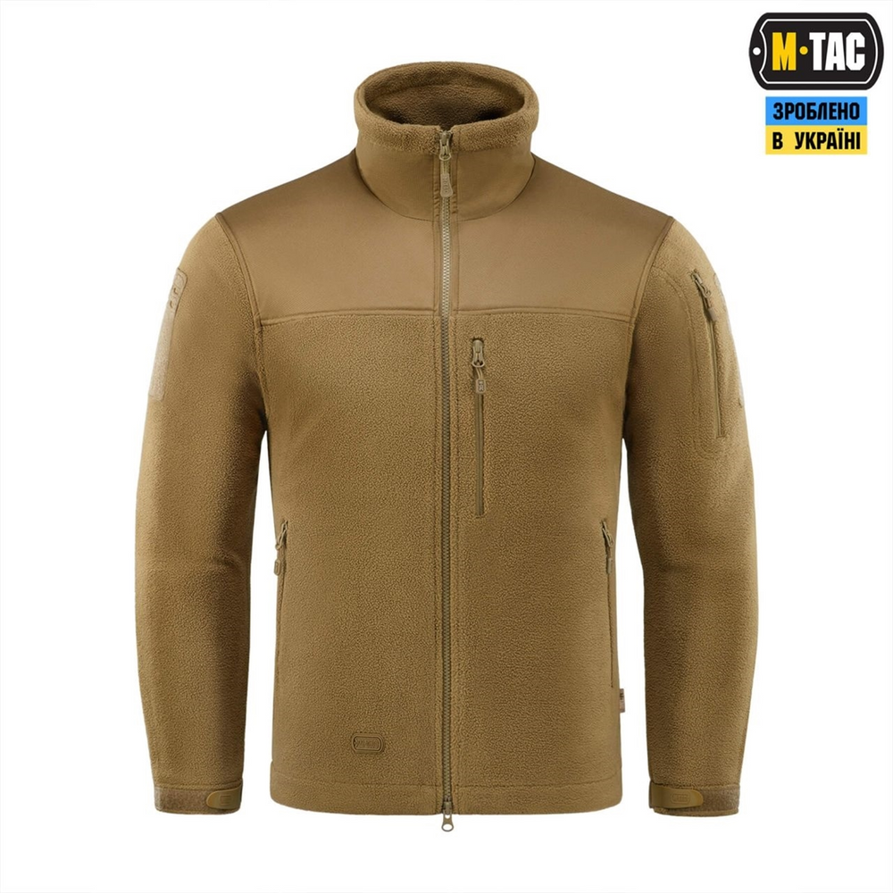 Куртка M-Tac Alpha Microfleece Gen.II Коричнева (Coyote Brown) (XL) 229506 фото