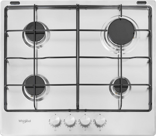 Варильна поверхня газова Whirlpool TKRL650IX Чорна (Black) 245691 фото