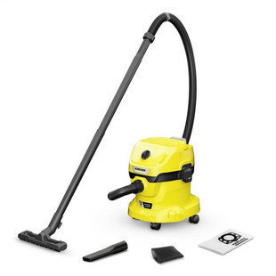 Пилосос акумуляторний Karcher WD 2-18 18В Жовтий (Yellow) 198685 фото