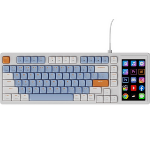Клавіатура Ajazz AKP815 Huano Red Switch (AKP815-R-WBO) Біла (White) 211355 фото