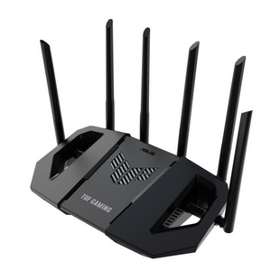 Wi-Fi роутер Asus TUF-BE6500 Чорний (Black) 185106 фото