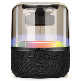 Колонка Promate Glitz-L 10W Чорна (Black) 145186 фото