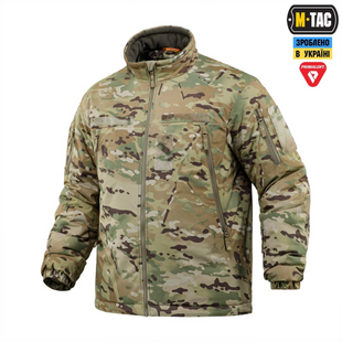 Куртка зимова M-Tac Alpha Combat Pro Primaloft Зелена (Multicam) (XL/R) 230205 фото