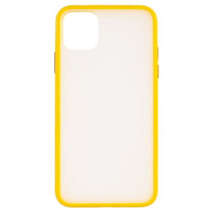 Чохол накладка для iPhone 11 Pro Max Shadow Matte Жовта (Yellow) 87558 фото