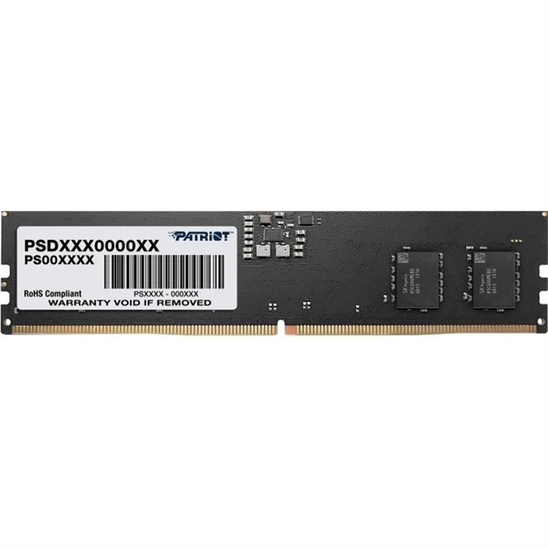 Модуль пам'яті DDR5 2x8GB/4800 Patriot Signature Line (PSD516G4800K) Чорний (Black) 208427 фото